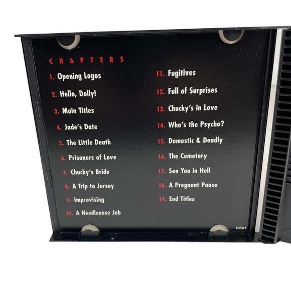 1999 Bride of Chucky Original DVD in Case Jennifer Tilly Chucky Gets Lucky DIVX - Picture 3 of 15